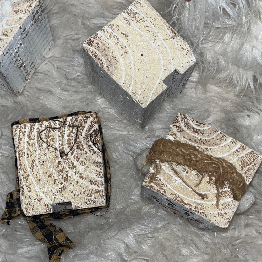 Rustic Snowman Block Decor - Picture 11 of 17
